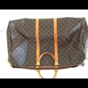 Louis Vuitton used luggage bag